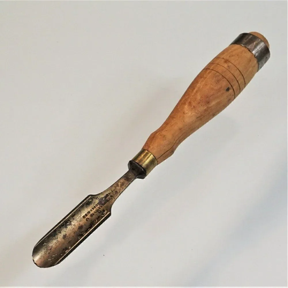 Vintage Antique Chisel Thomas Ibbotson Cast Steel Woodworking Tool